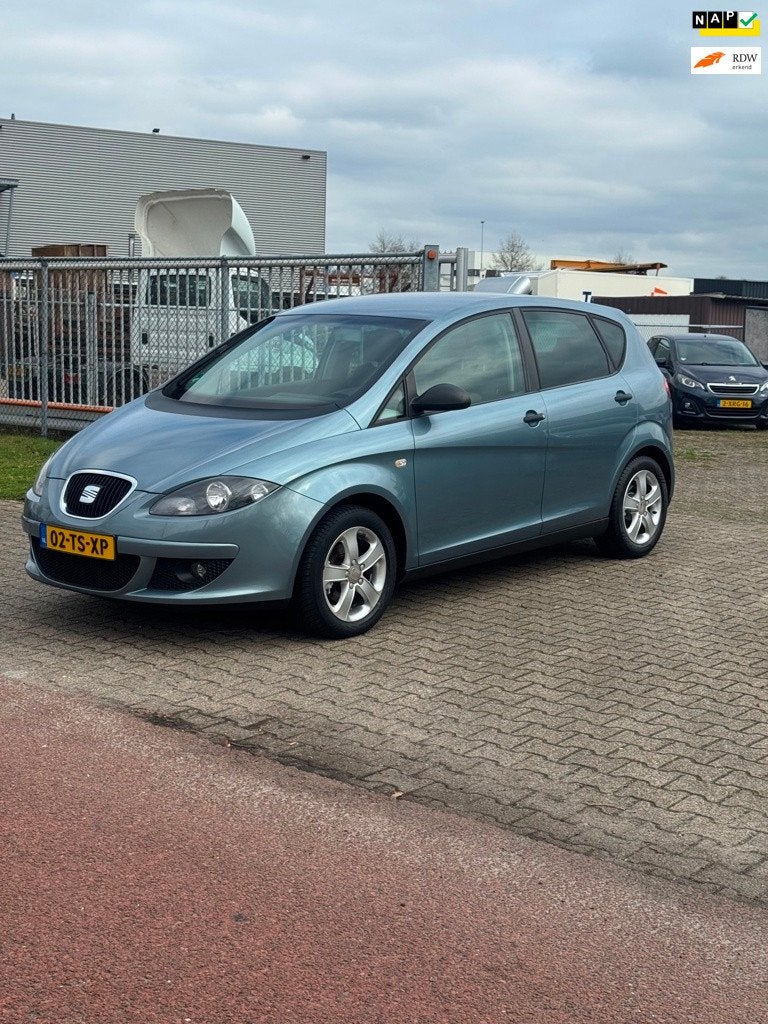 Seat Altea 1.6 Comfortstyle, Auto's, Stof, Gebruikt, 4 cilinders, Blauw