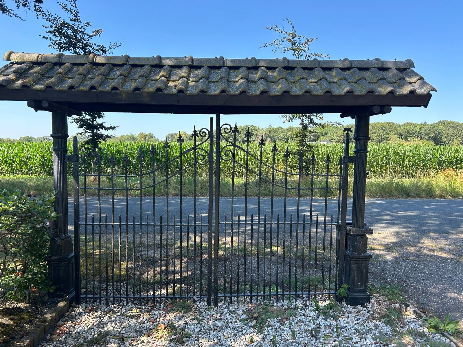 IJzeren Poort, Tuin en Terras, Ophalen, Met poort, Gebruikt, Sierhekwerk