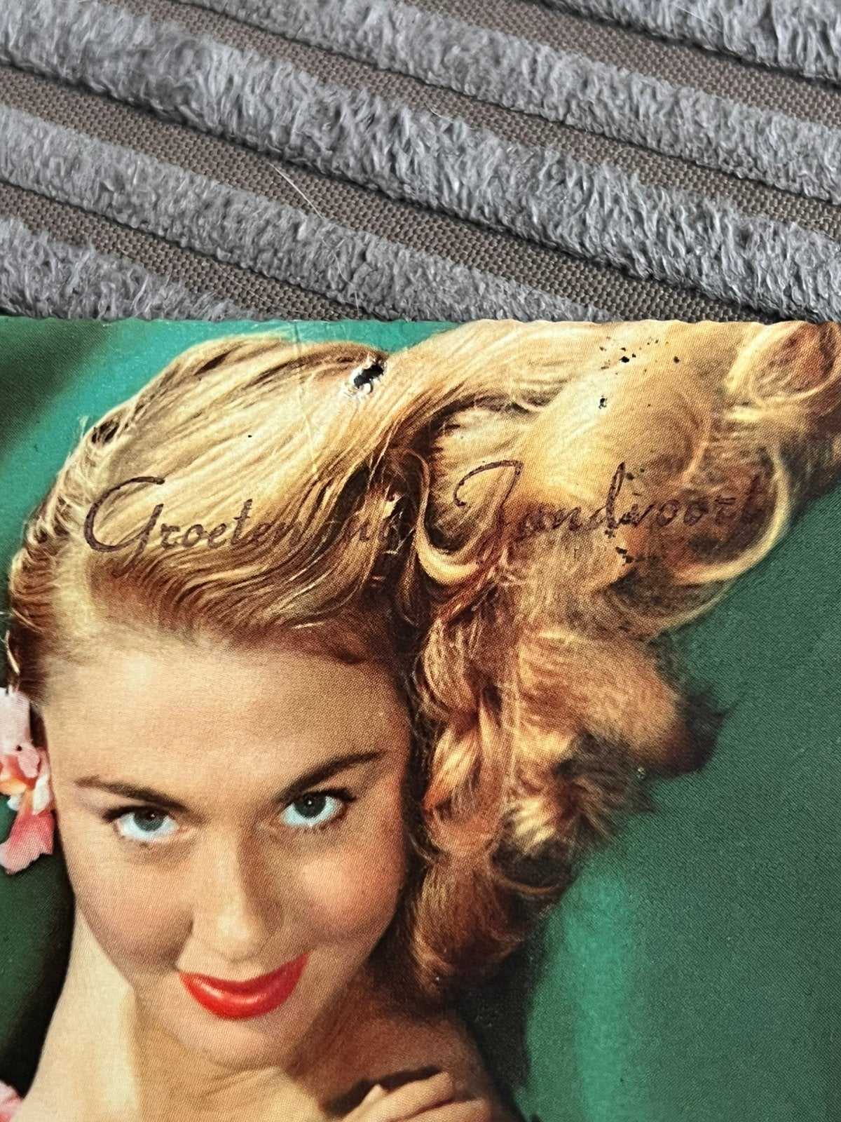 Vintage pin-up kaart, Ophalen of Verzenden, Overige thema's