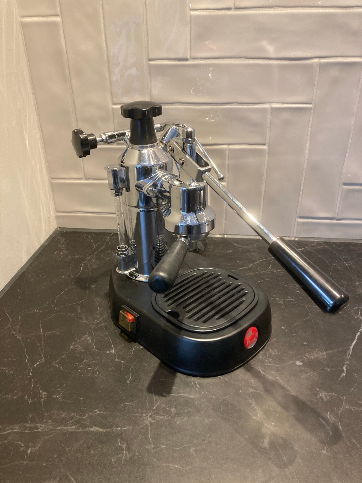 La Pavoni Europiccola, Stoompijpje, Gebruikt, Espresso apparaat, 2 tot 4 kopjes