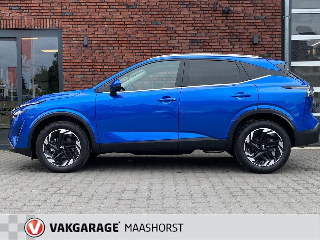 Nissan Qashqai 1.3 MHEV Xtronic Business Premium 360Camera, Auto's, Nissan, Euro 6, 4 cilinders, Automatische klimaatregeling