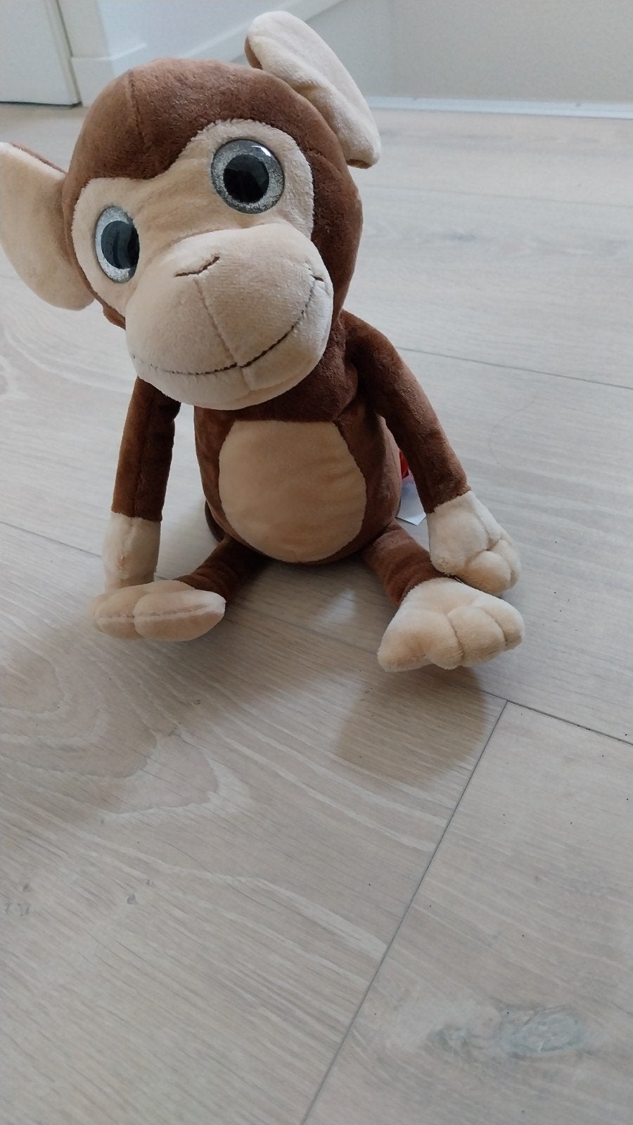 leuke aap die kan dansen en geluid maakt, Lidl, Ophalen of Verzenden, Zo goed als nieuw, Middelgroot (20 tot 80 cm)