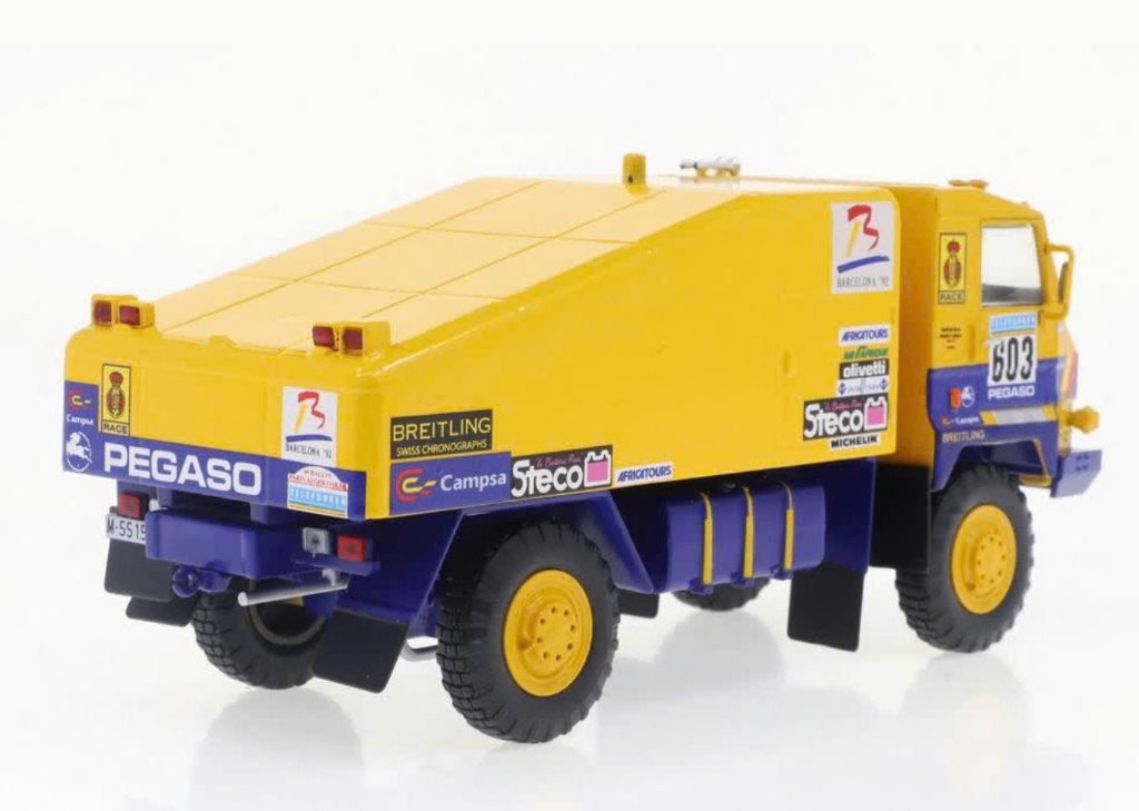 Pegaso 7222 1987 DAKAR schaal 1/43 camion autobus # 72, Verzenden, Nieuw, Bus of Vrachtwagen, Overige merken
