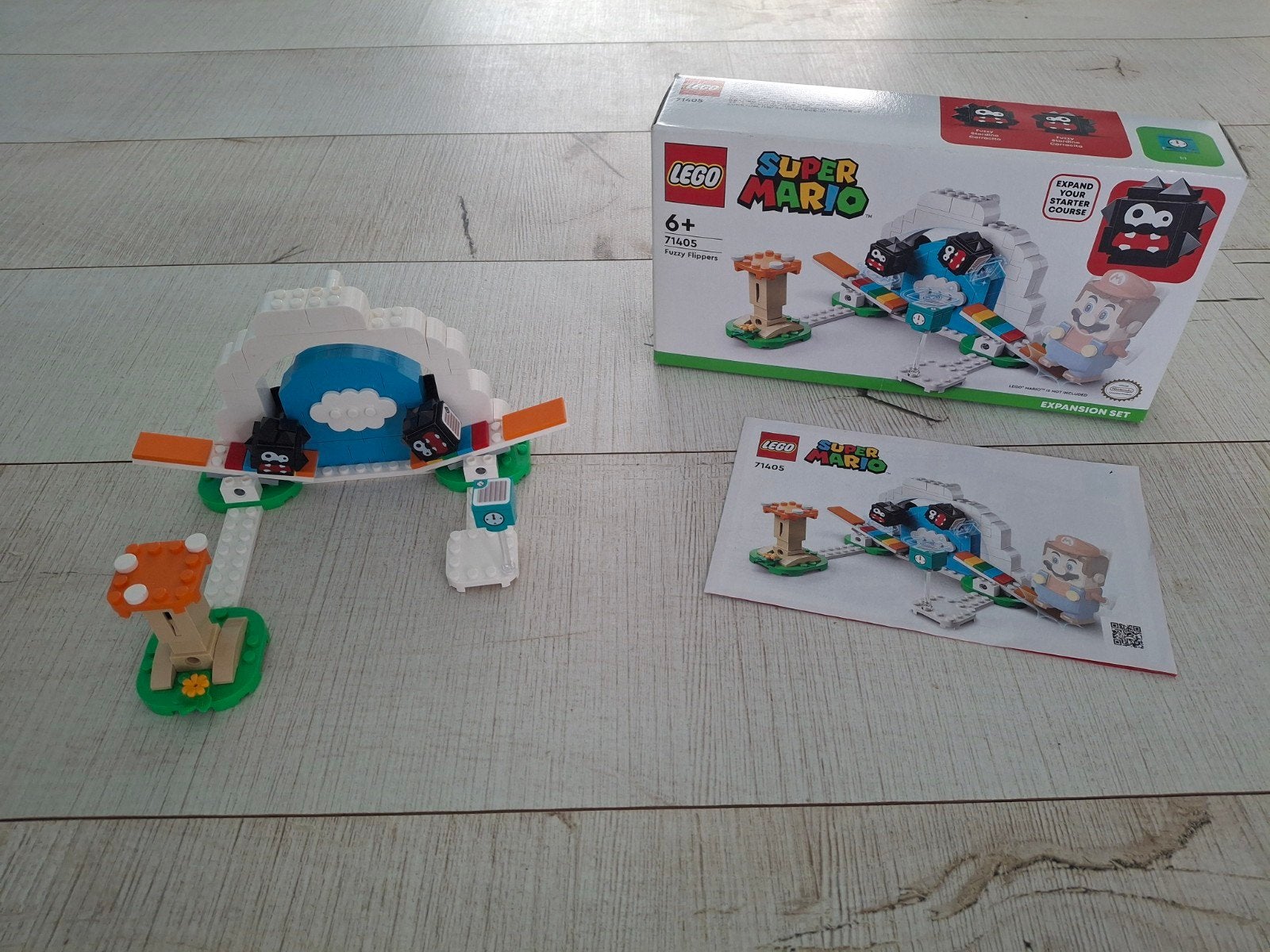 LEGO Super Mario 71405 Fuzzy's Flipper Uitbreidingsset, Ophalen of Verzenden, Zo goed als nieuw, Lego