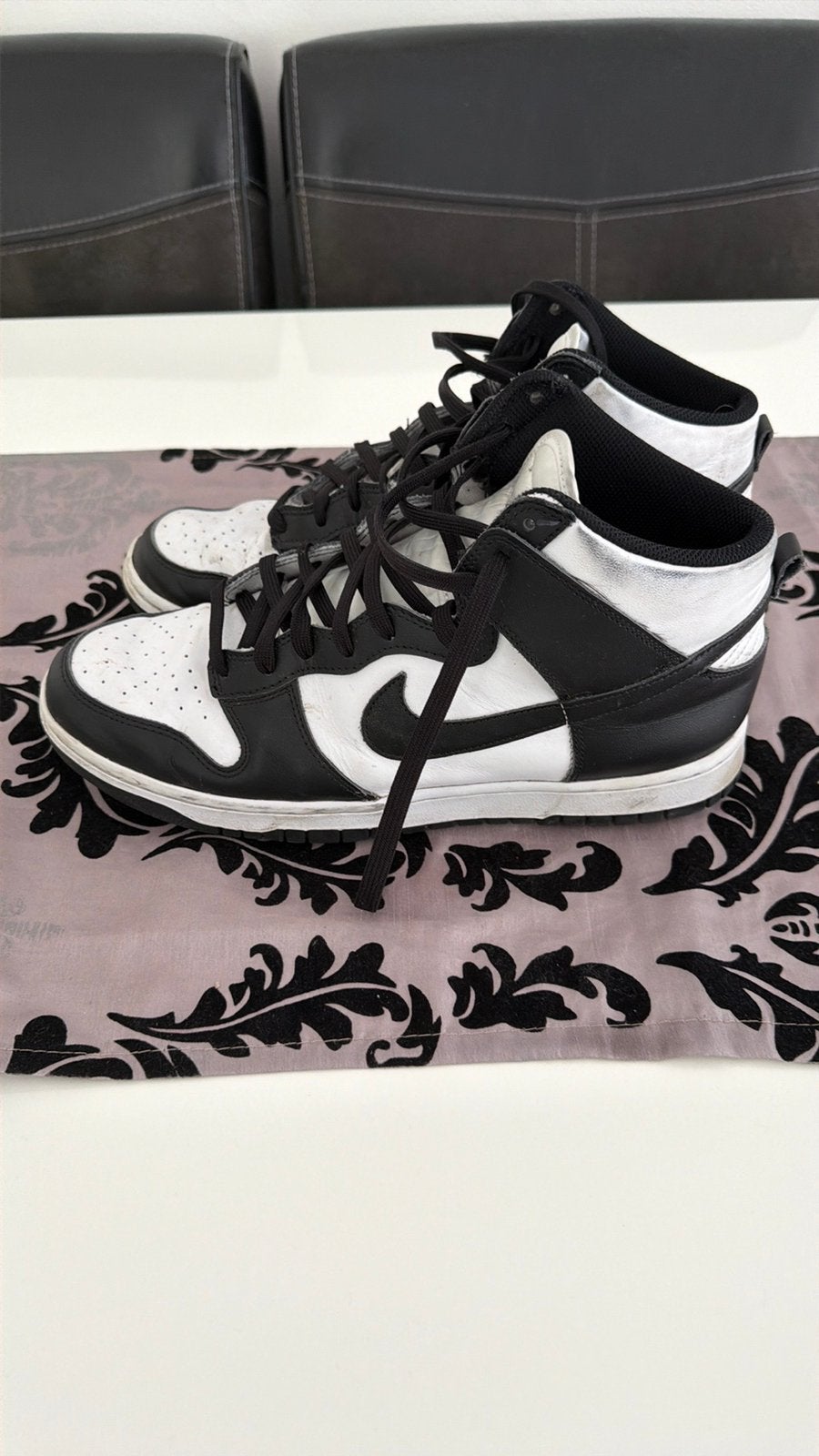 Nike Dunk High Panda Maat 46, Kleding | Heren, Schoenen, Zwart, Ophalen of Verzenden, Sneakers of Gympen, Gedragen