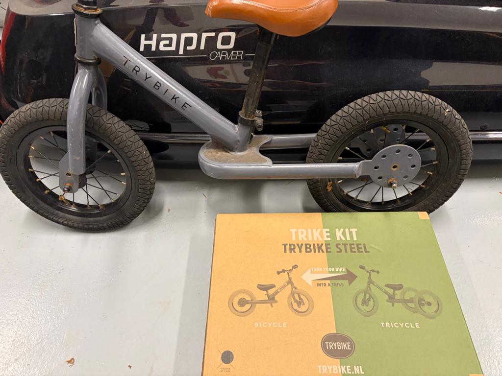 Trybike loopfiets met extra wiel, Ophalen, Gebruikt, Minder dan 16 inch
