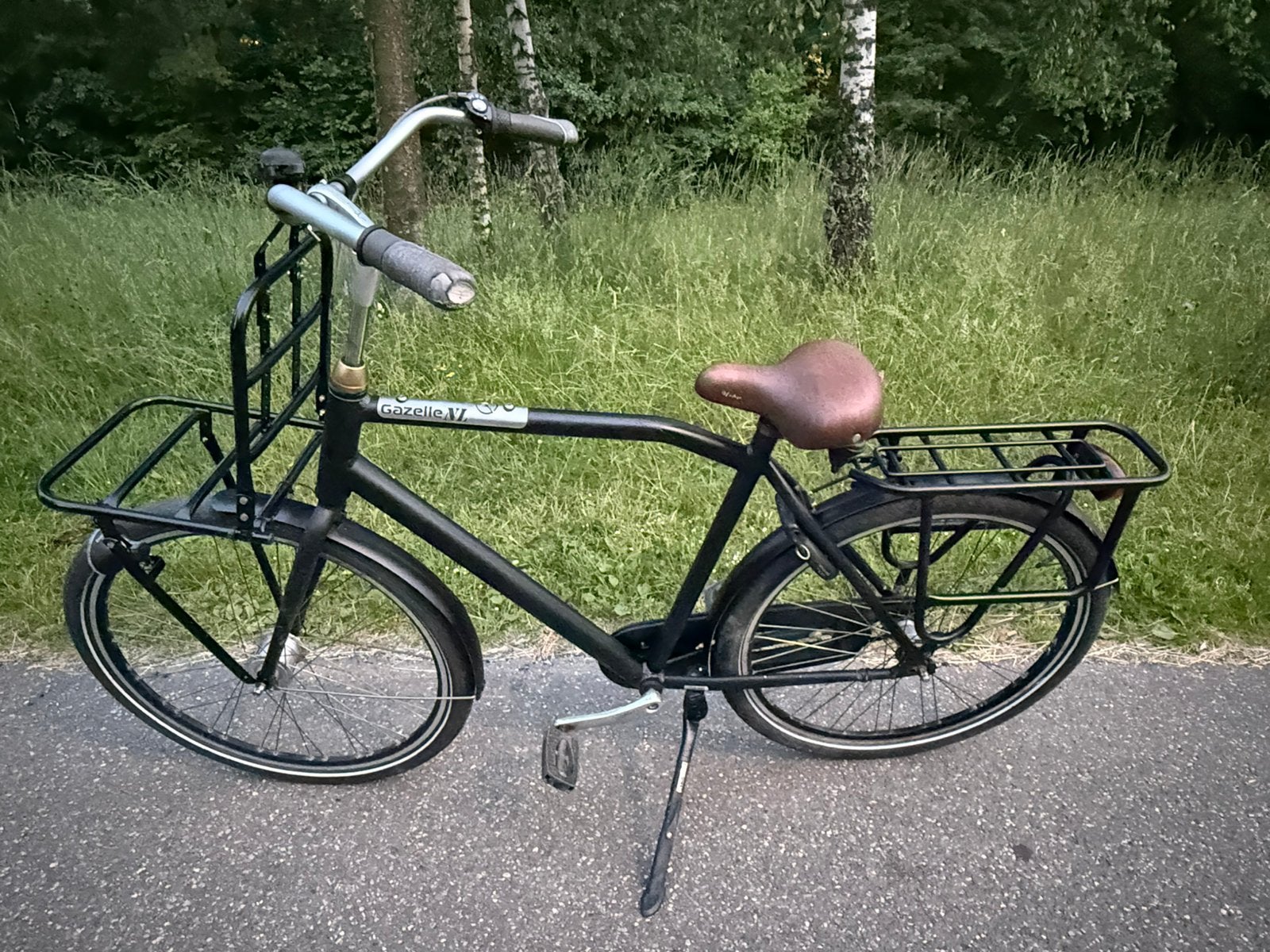 Te koop Herenfiets Transportfiets Gazelle, Fietsen en Brommers, Fietsen | Dames | Damesfietsen, Ophalen, Gebruikt, Versnellingen