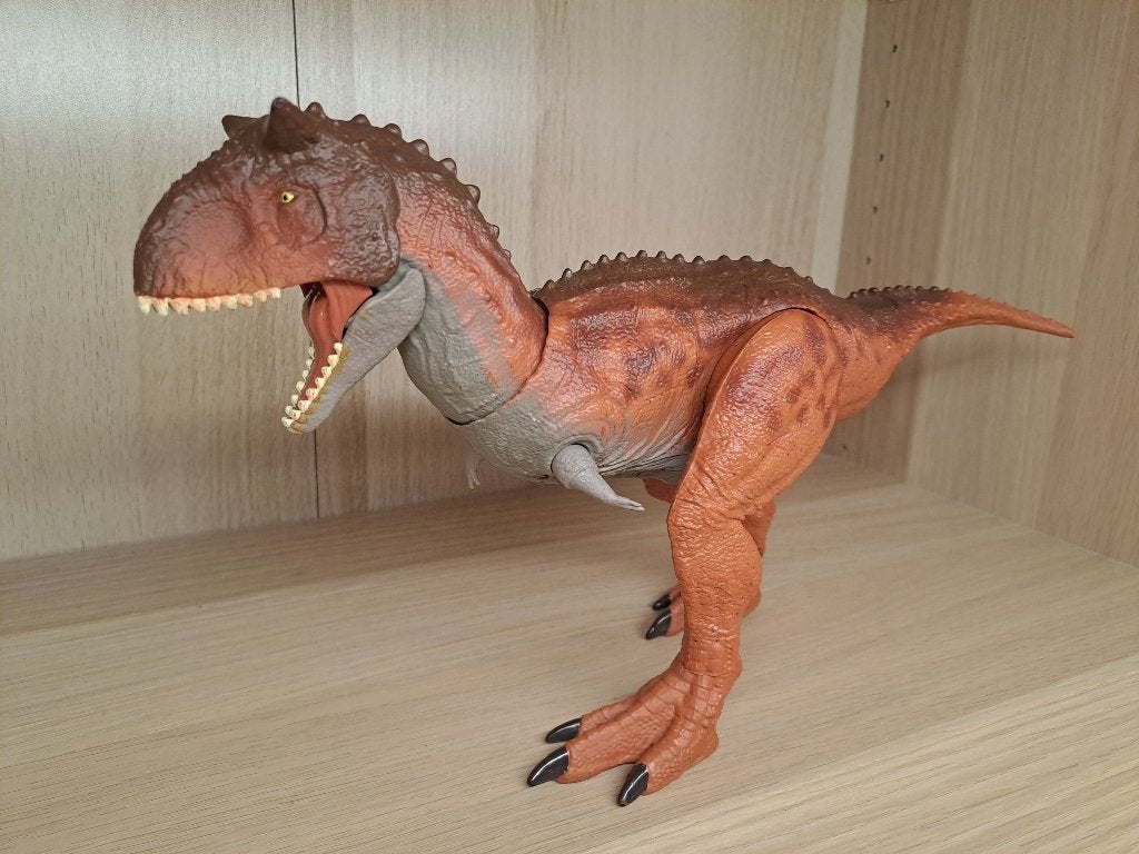 Jurassic World Control 'N Conquer Carnotaurus (elektrisch), Ophalen of Verzenden, Gebruikt
