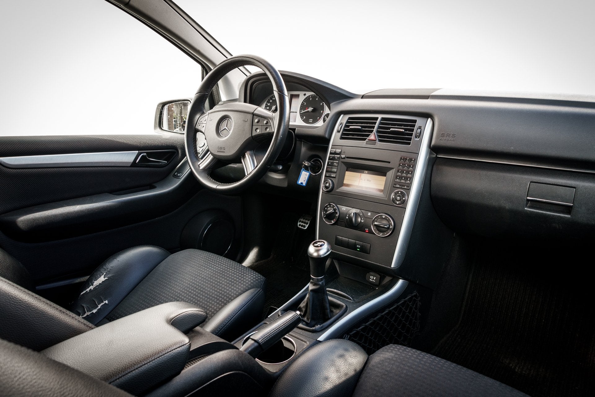 Mercedes-Benz B-Klasse 160 BlueEff. Bus. | Airco | Org NL |, Euro 5, 15 km/l, Zwart, 4 cilinders