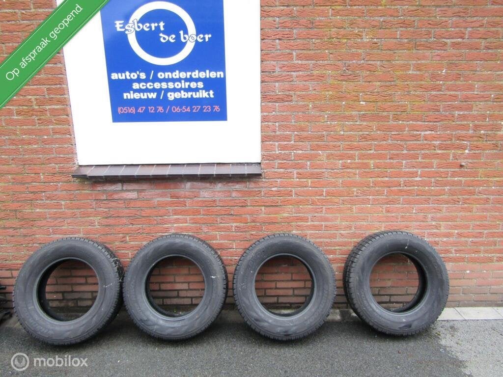 4x Winterband 205-75-16 ducato jumper boxer bus camper etc, Gebruikt, Band(en), Winterbanden, Ophalen of Verzenden