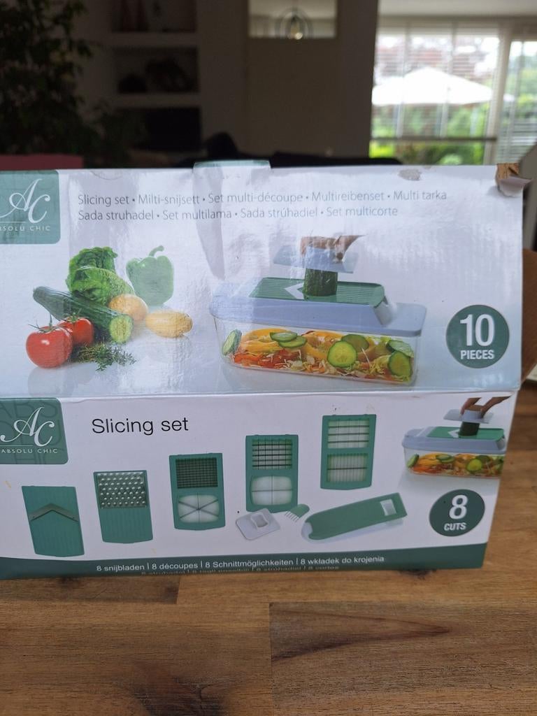 Absolu Chic Slicing Set - 10-delige Multisnijdset, Ophalen of Verzenden