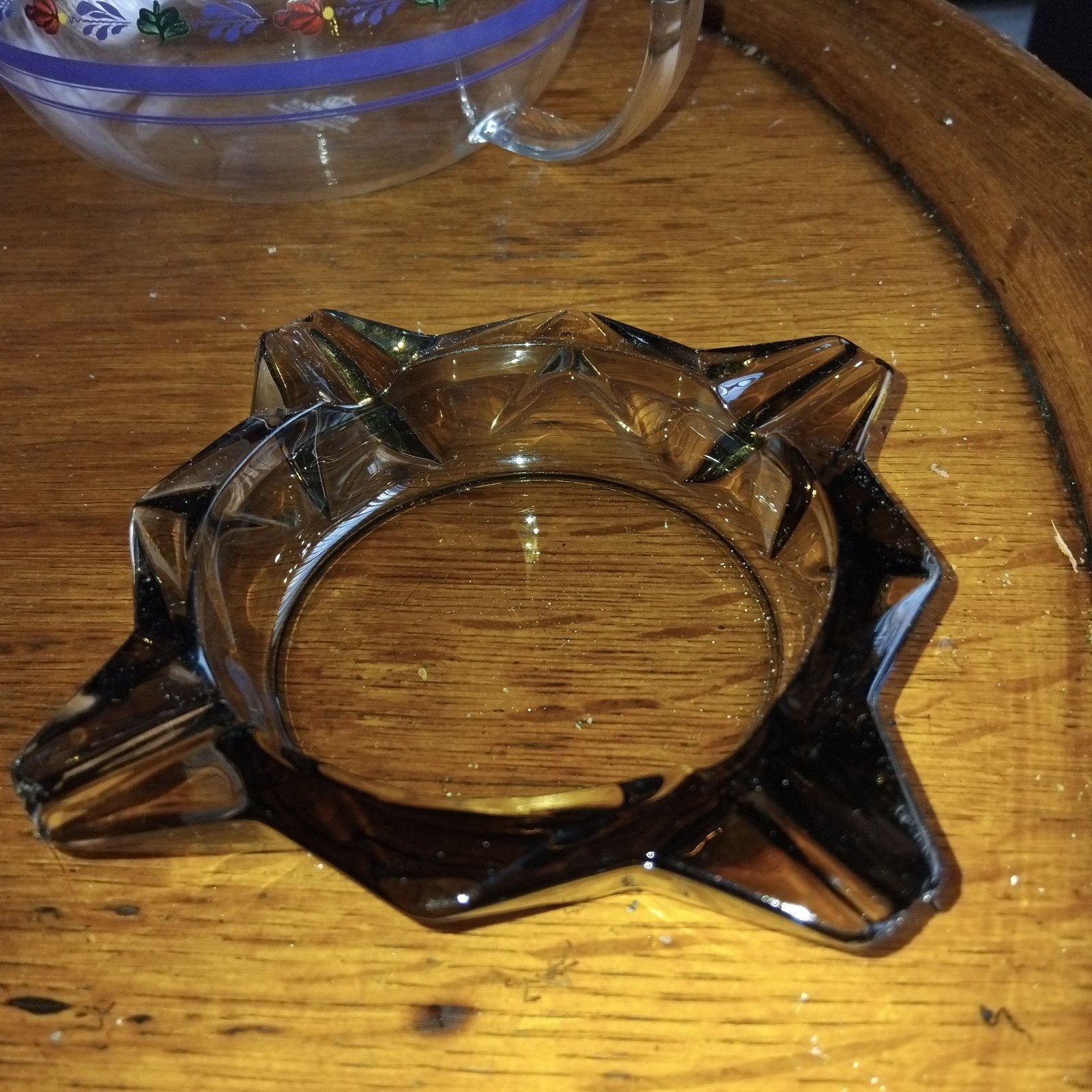Luminarc Rookglas Asbak jaren 60/70, Ophalen of Verzenden