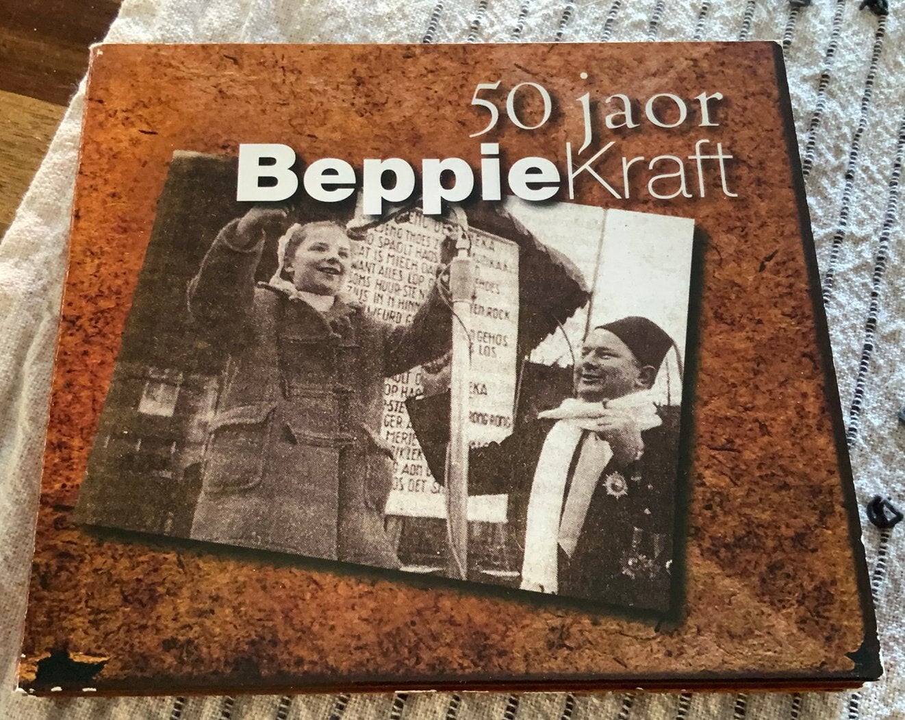 DUBBEL CD BEPPIE KRAFT 50 JAOR MARLSTONE HOLLAND, Cd's en Dvd's, Verzenden, Feestmuziek, Album, Digipak