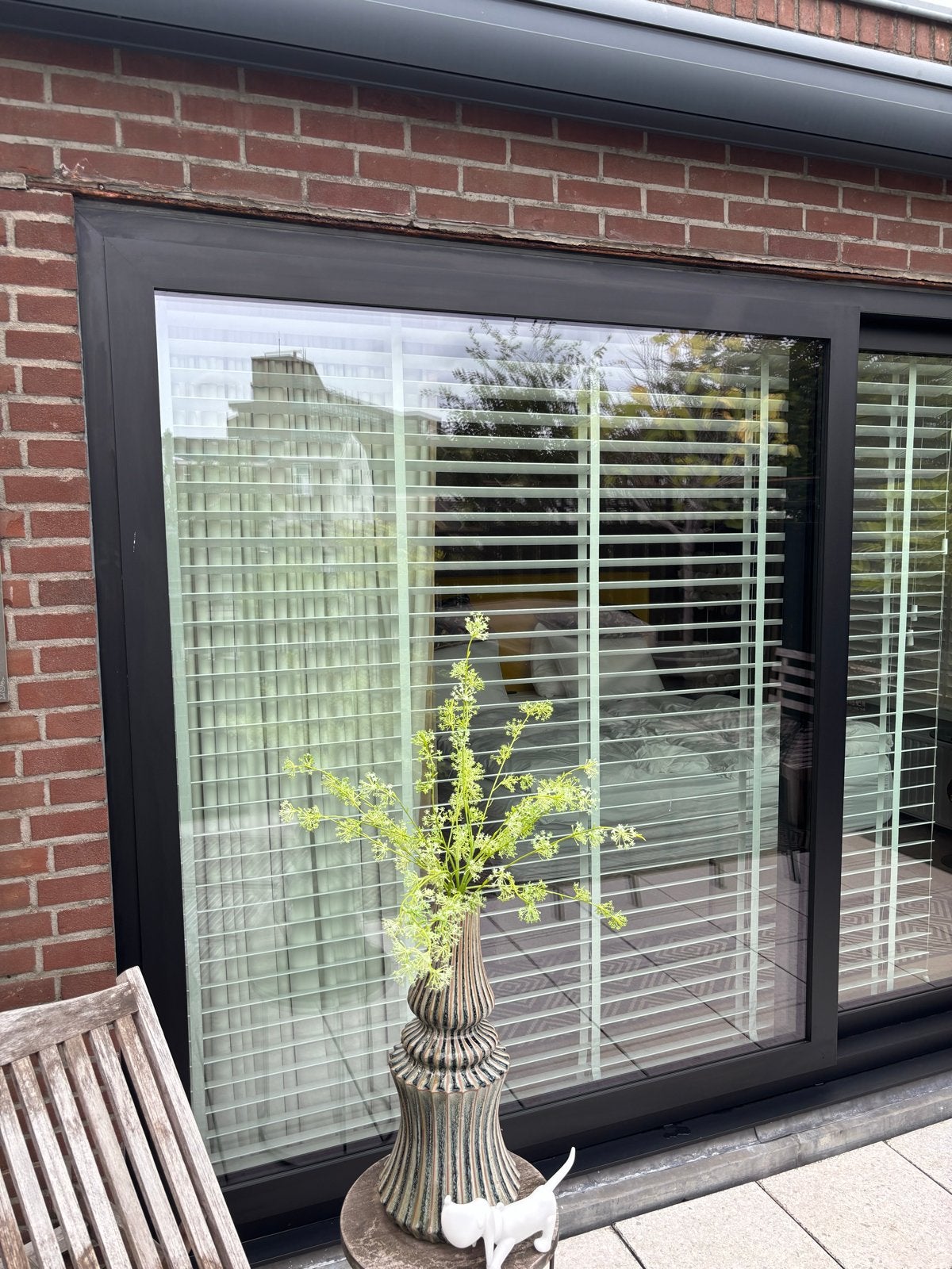 Veneta Houten Jaloezieën - Nieuw en Zo goed als nieuw, Jaloezie, Overige merken, Wit, Hout
