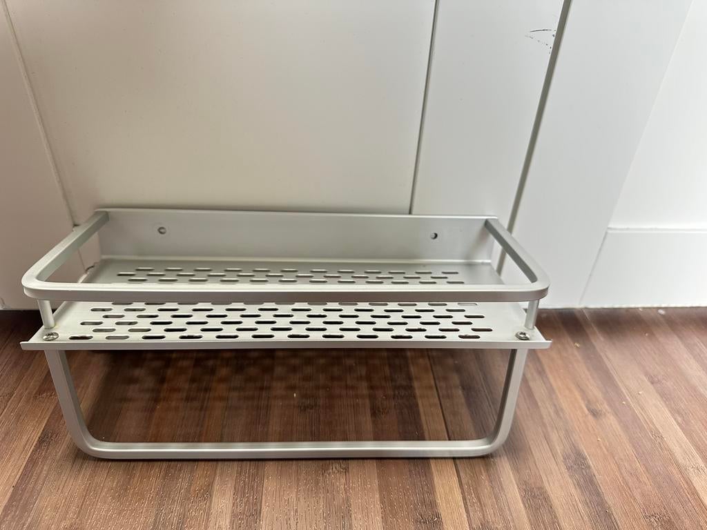 Doucherekje RVS, Ophalen, Minder dan 50 cm, Overige typen, Zo goed als nieuw