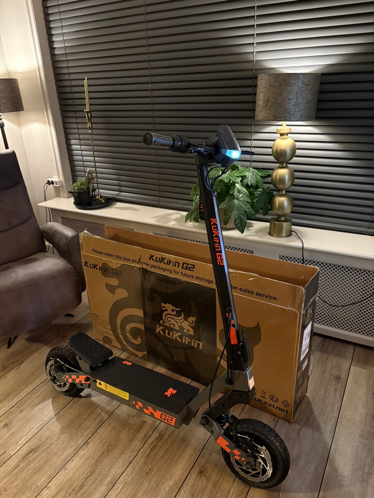 KuKirin G2 – Splinternieuw in doos, Ophalen, Nieuw, Elektrische step (E-scooter)