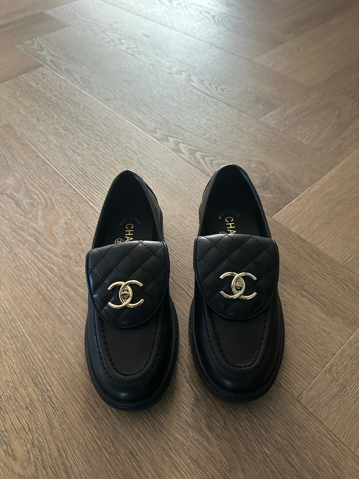 Chanel loafers - Zwart, Maat 36, Nieuw, Ophalen of Verzenden, Instappers, Zwart