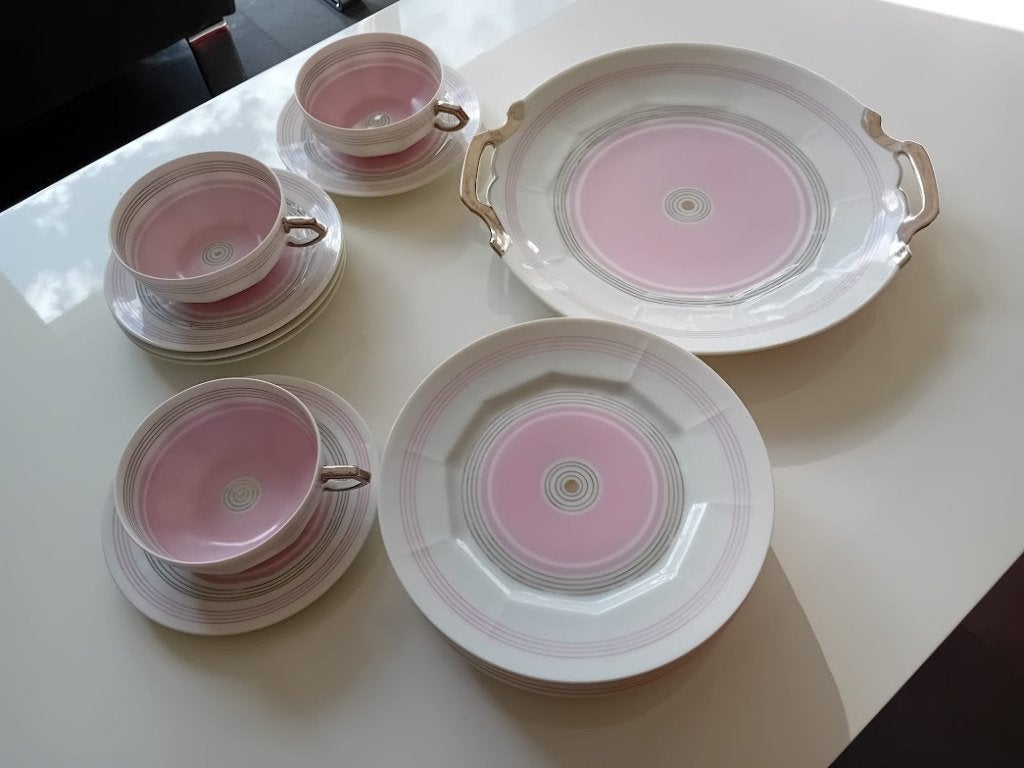 Limoges A. Giraud & Brousseau porceleinen servies, Ophalen of Verzenden, Zo goed als nieuw, Bord(en), Wedgwood