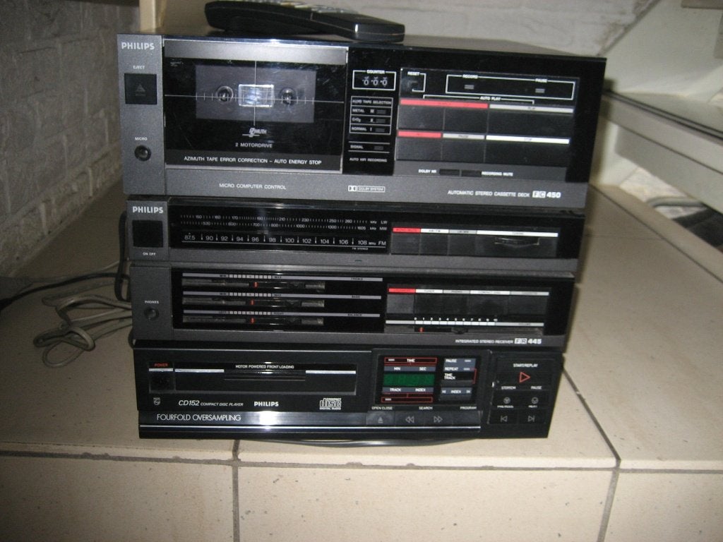 Philips toren stereo sets 4x, Ophalen of Verzenden, Gebruikt, Overige merken