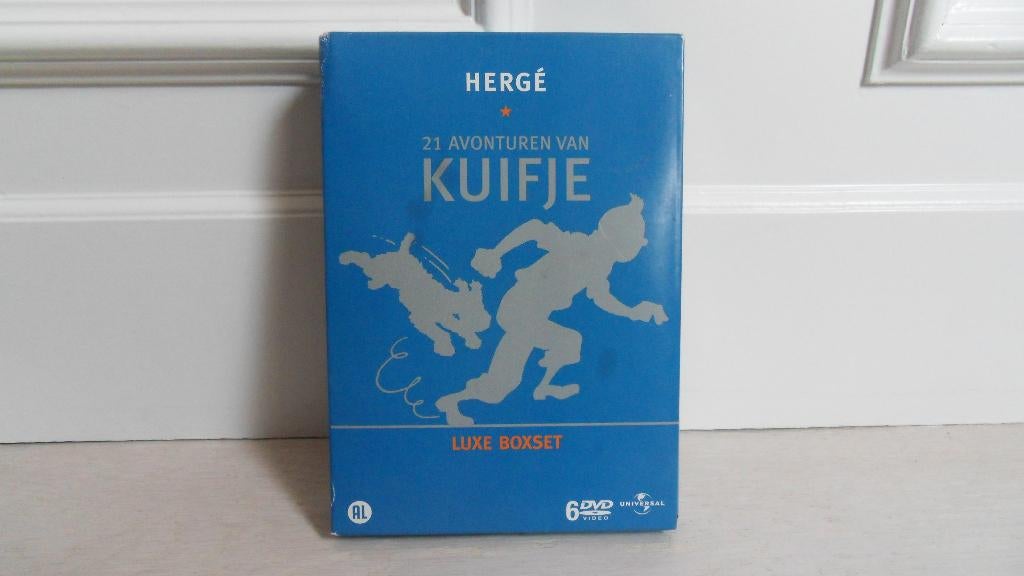 DVD box : 21 Avonturen van Kuifje : 6 dvd's, Cd's en Dvd's, Dvd's | Tekenfilms en Animatie, Gebruikt, Boxset, Ophalen of Verzenden