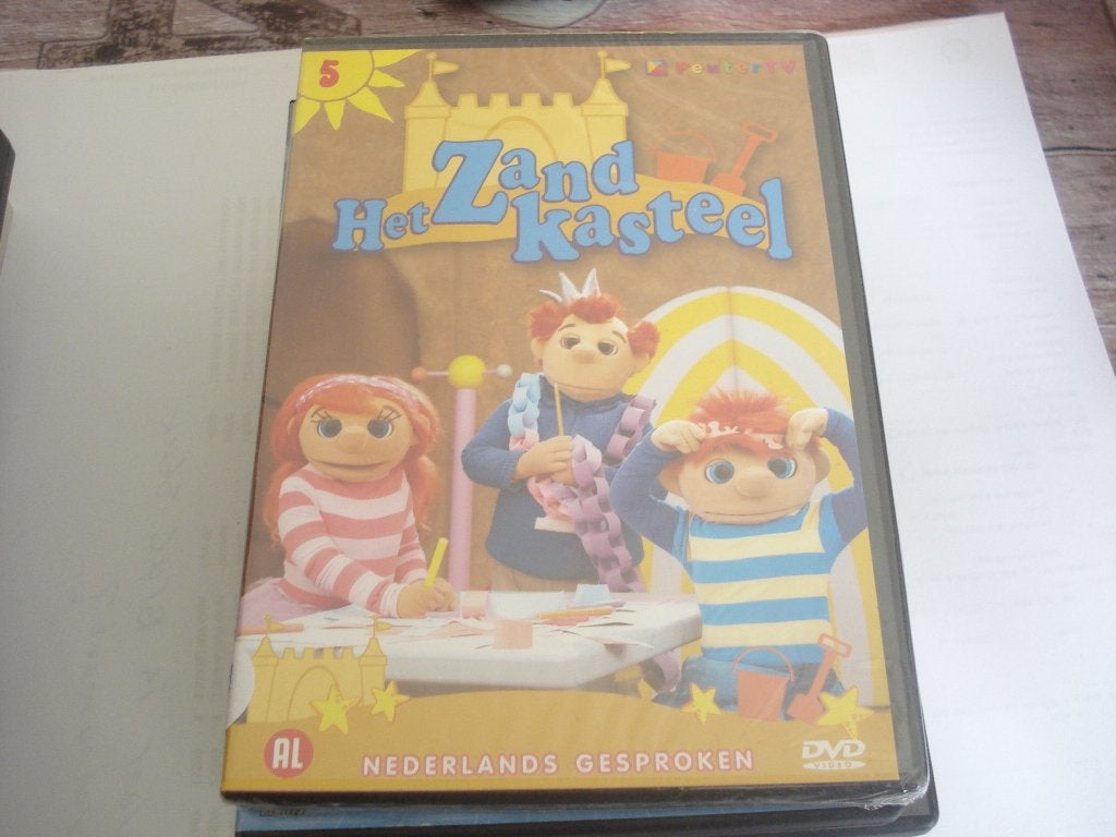 dvd zandkasteel deel 5   580, Alle leeftijden, Ophalen of Verzenden, Zo goed als nieuw