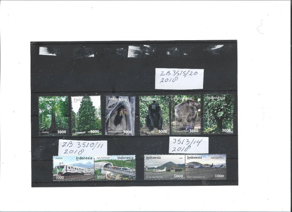 3 series Indonesie MNH uit 2018, Postzegels en Munten, Ophalen of Verzenden, Postfris, Oost-Azië