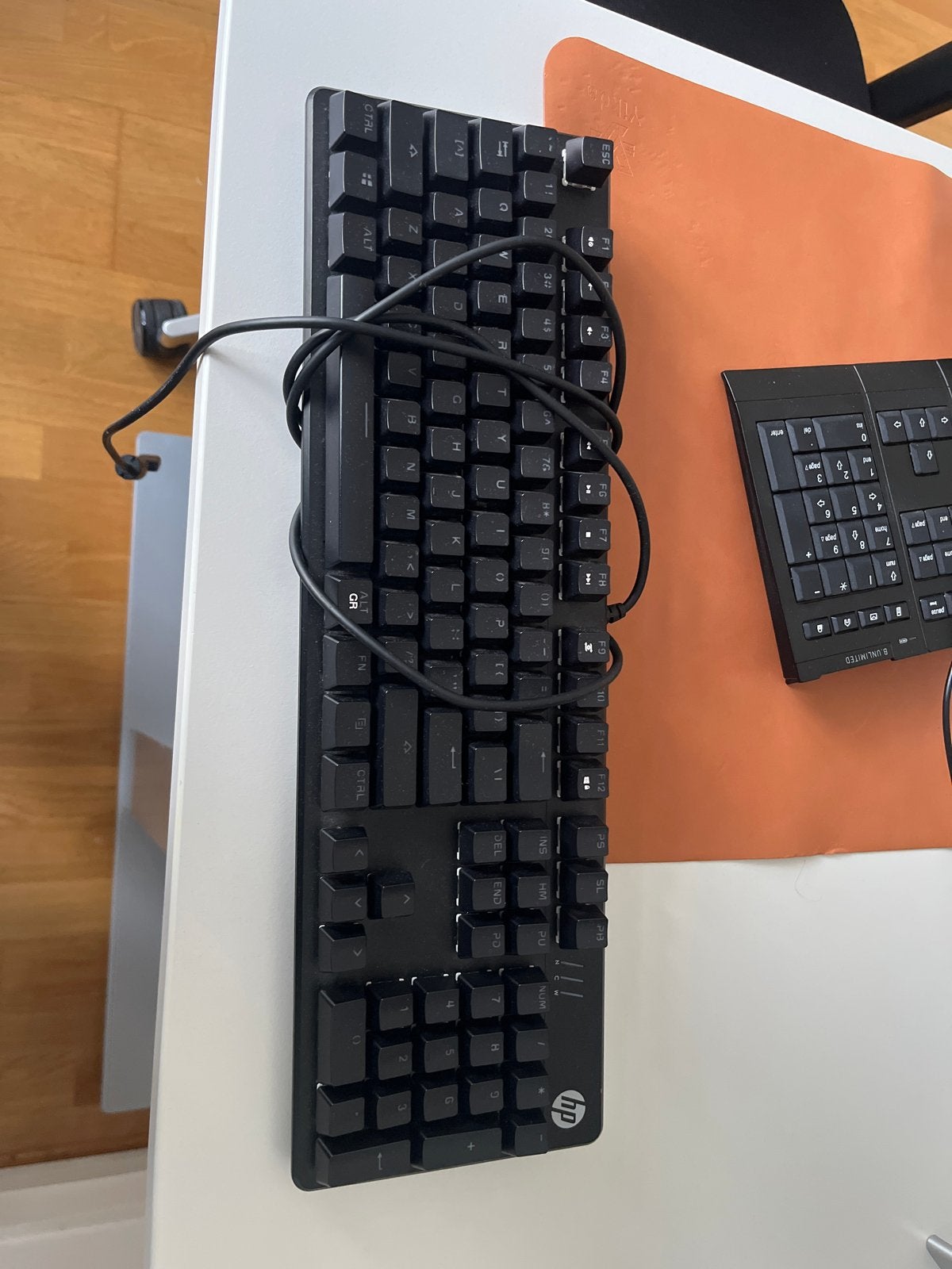 HP Gaming Toetsenbord 500 USB, Computers en Software, Ophalen, Gaming toetsenbord, Zo goed als nieuw, Qwerty