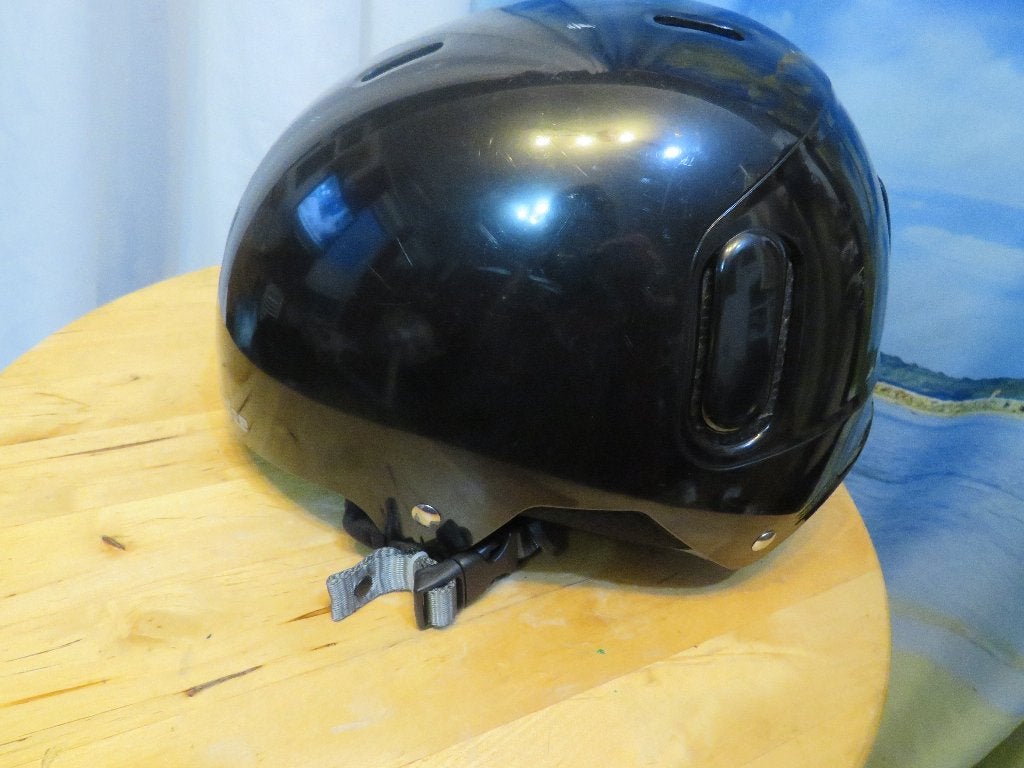 Decathlon zwarte giro  skihelm mt l 56-59 cm, Sport en Fitness, Skiën en Langlaufen, Overige merken, Gebruikt, Overige typen, Ophalen of Verzenden