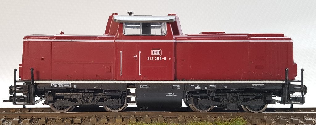 Fleischmann 4230 H0 diesellocomotief DB 212 258-8, Gebruikt, Fleischmann, Ophalen of Verzenden, Analoog
