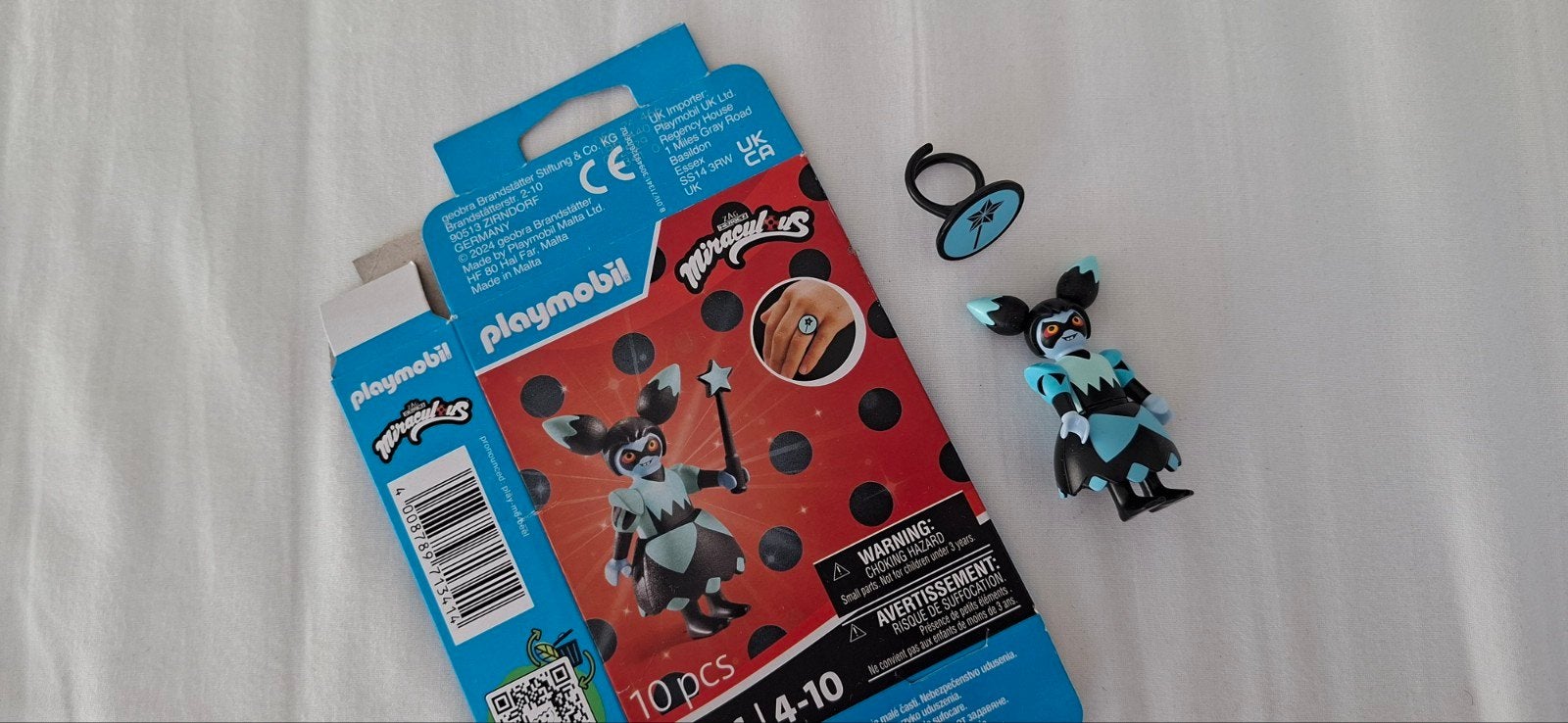 Playmobil Miraculous 71341 - Kwami Duusu met ring, Ophalen, Zo goed als nieuw