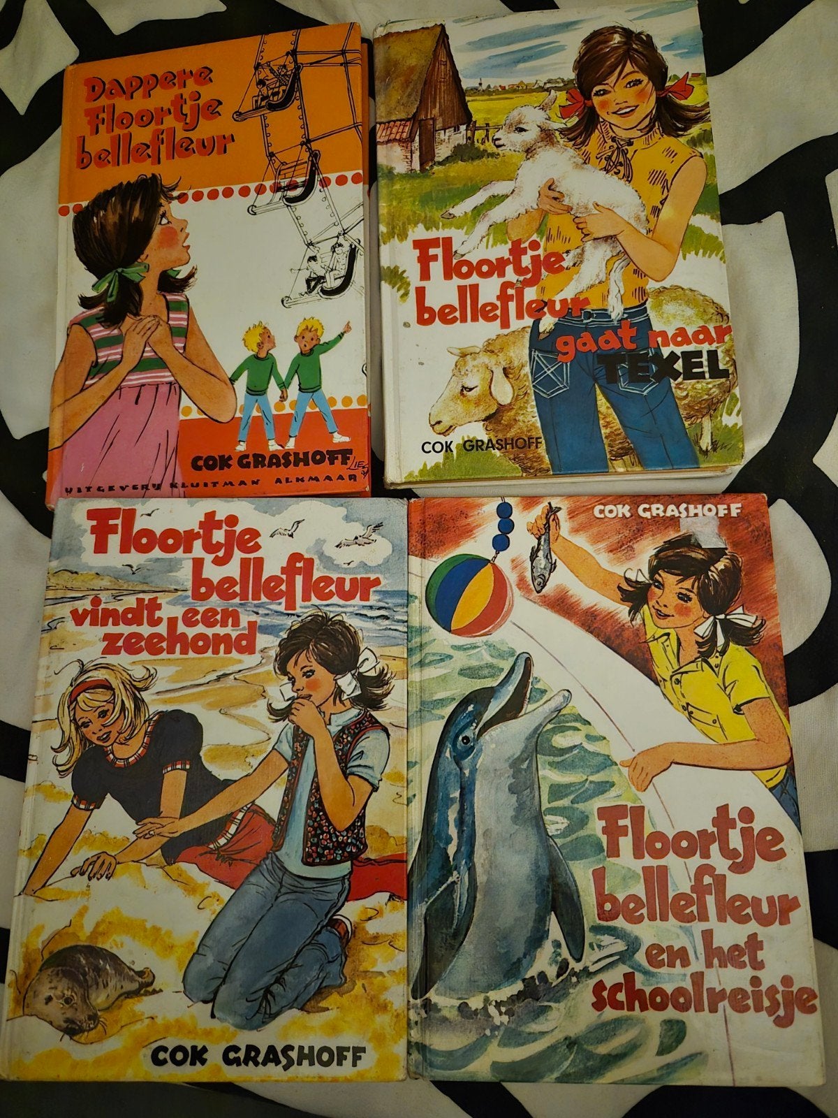 Floortje Bellefleur Boeken - 4-delige set van Cok Grashoff, Boeken, Ophalen of Verzenden, Gelezen, Cok Grashoff, Fictie algemeen