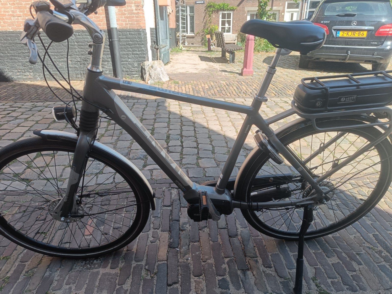 E bike Giant heren 7 speed, sleutels battery en slot,, Ophalen, Gebruikt, Giant