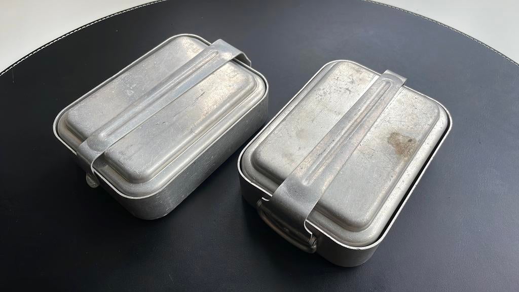 Veldrantsoenbakjes “mess tins” militair, Verzamelen, Ophalen of Verzenden, Overige typen