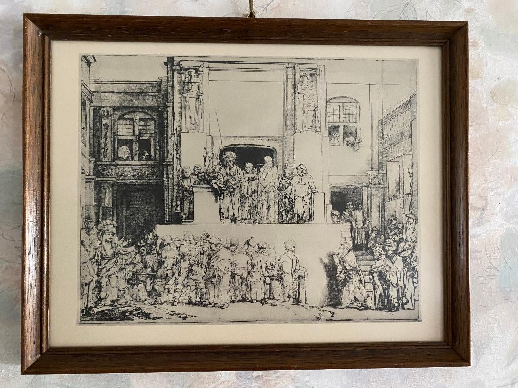 Rembrandt  van  Rijn  .  1606 - 1669, Antiek en Kunst, Ophalen of Verzenden