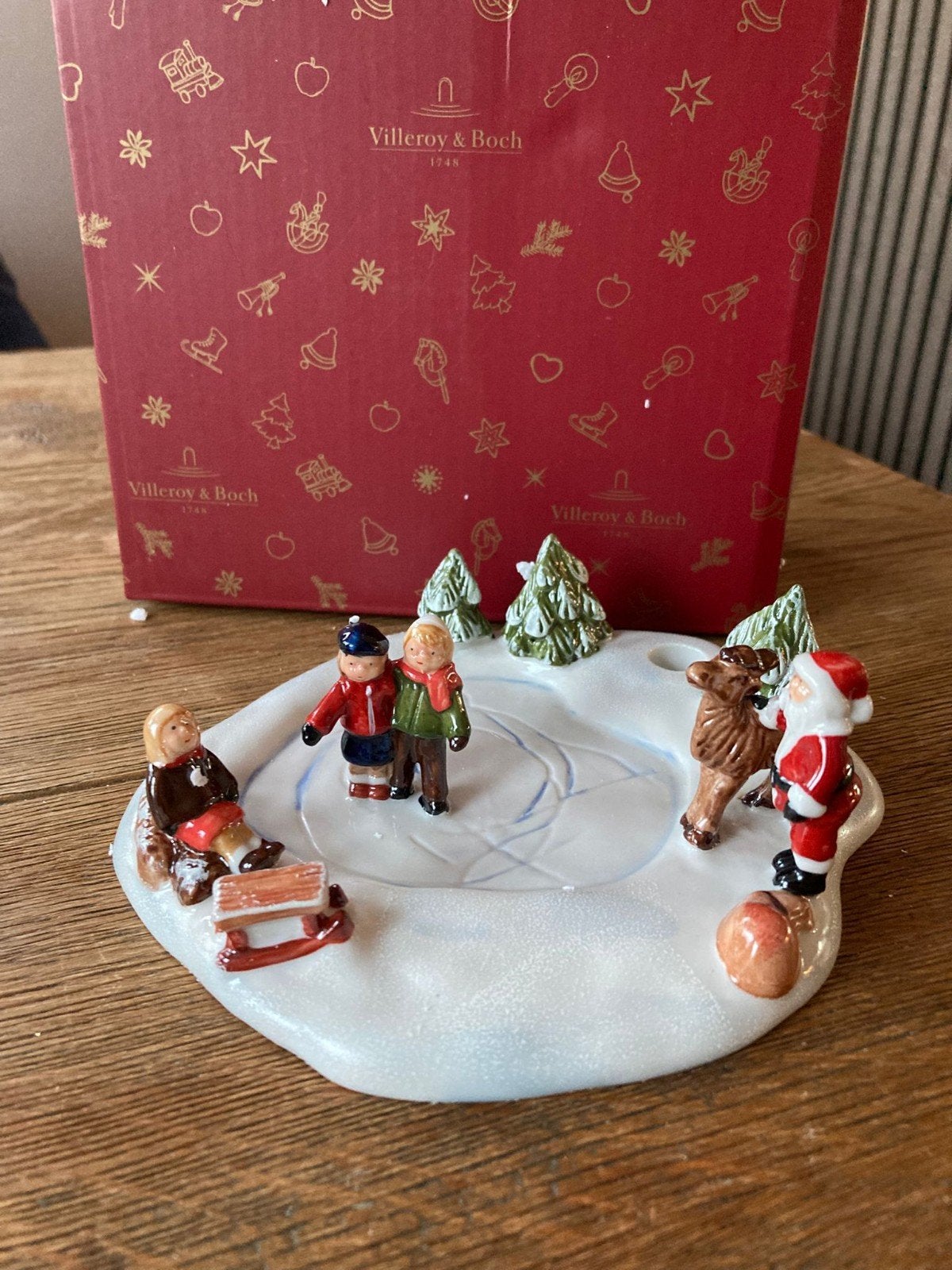 Villeroy & Boch Mini village ijsbaan, Diversen, Ophalen of Verzenden, Zo goed als nieuw