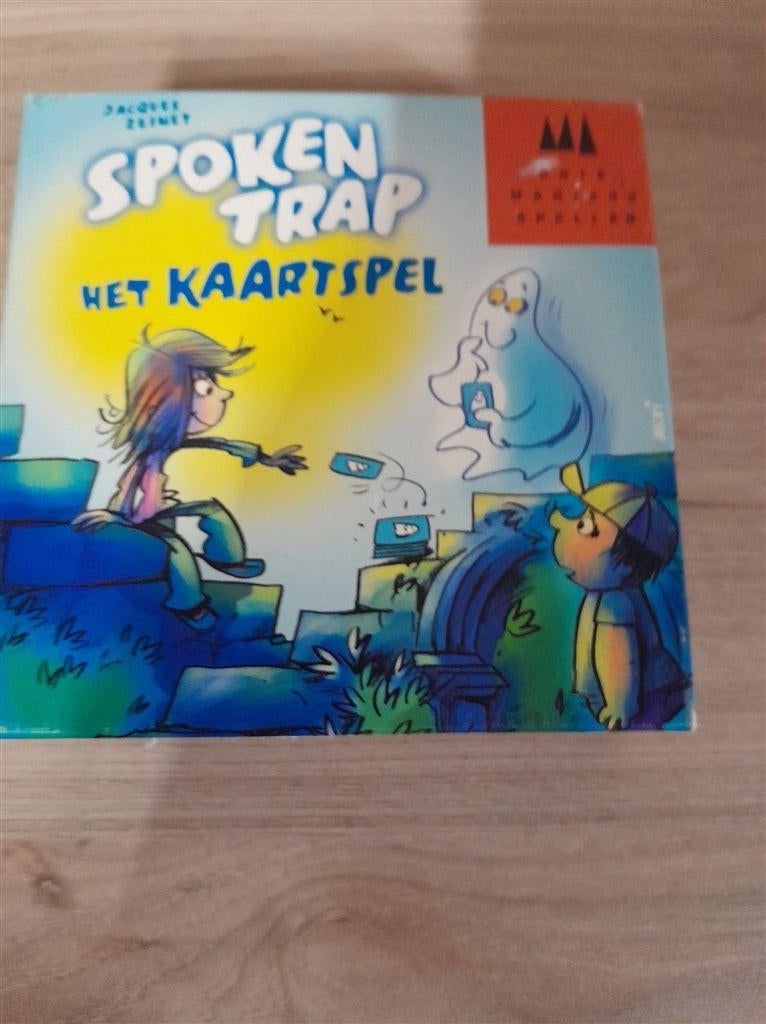 Spokentrap het kaartspel - s3277, Hobby en Vrije tijd, Gezelschapsspellen | Bordspellen, Verzenden, Zo goed als nieuw