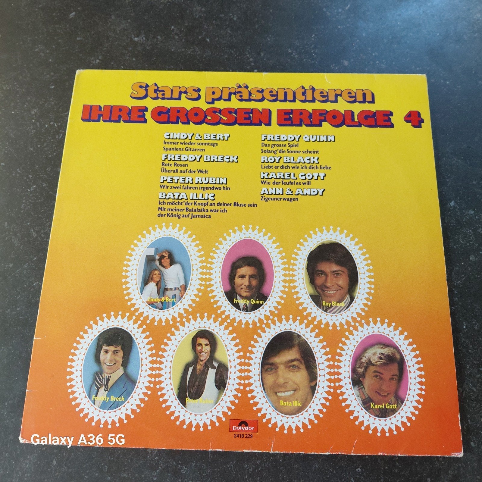 Stars präsentieren Ihre Grossen Erfolge 4 LP, Cd's en Dvd's, Gebruikt, Ophalen of Verzenden, Complilatie, 12 inch