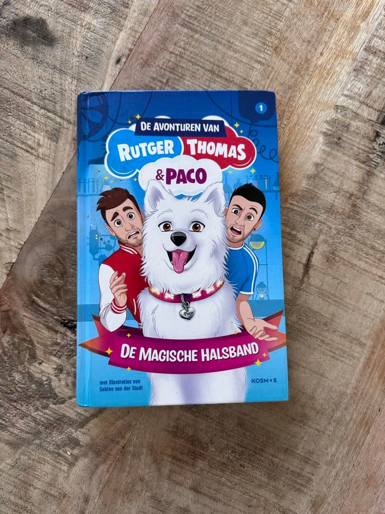 Rutger, Thomas & Paco: De Magische Halsband (Kinderboek), Ophalen of Verzenden, Zo goed als nieuw, Fictie algemeen