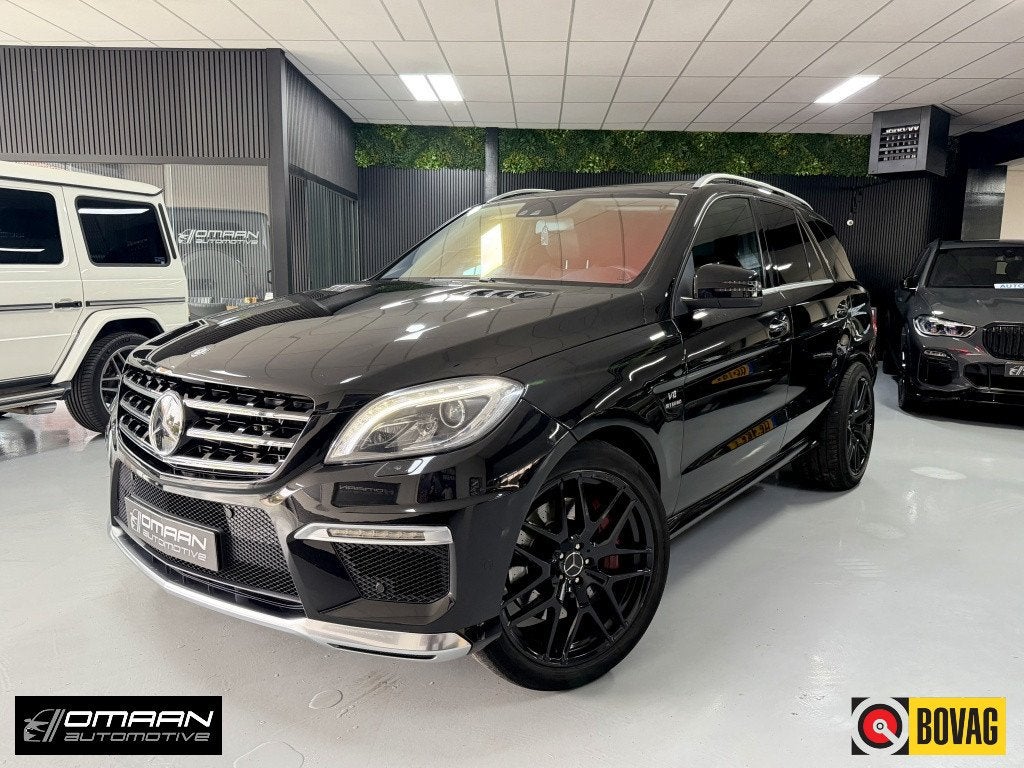 Mercedes-Benz M-Klasse ML 63 AMG V8 Perf. Pack. P30 558PK, Auto's, Gebruikt, Zwart, Leder, Bedrijf