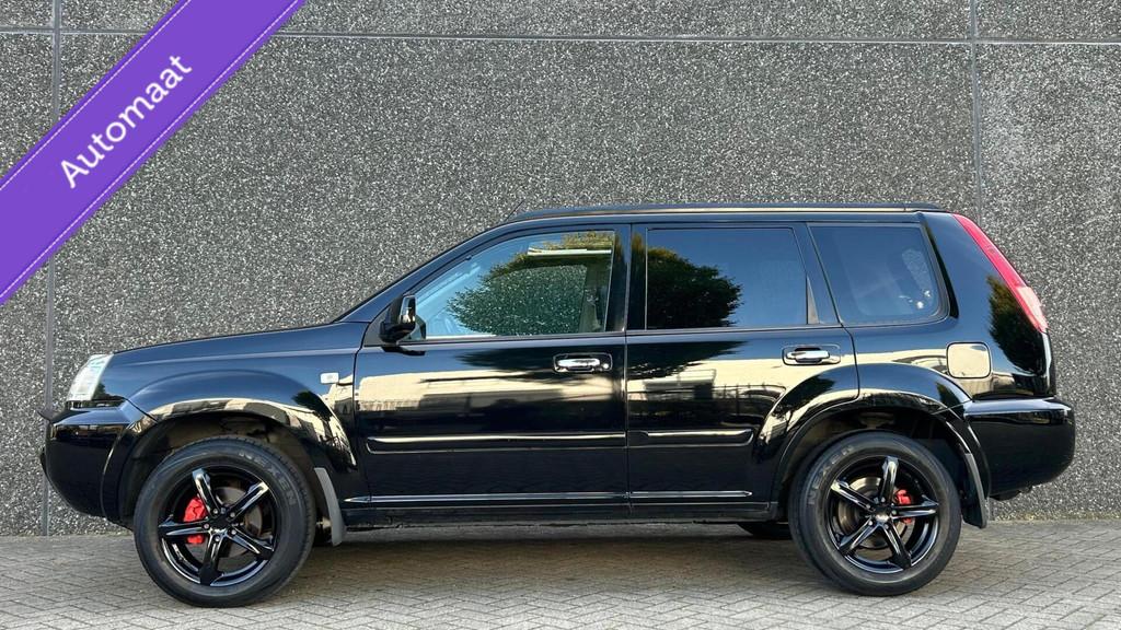 Nissan X-Trail 2.5 4WD/1e Eig/165PK/Leer/17''/Youngtimer/vOL, Automaat, Gebruikt, 4 cilinders, Zwart