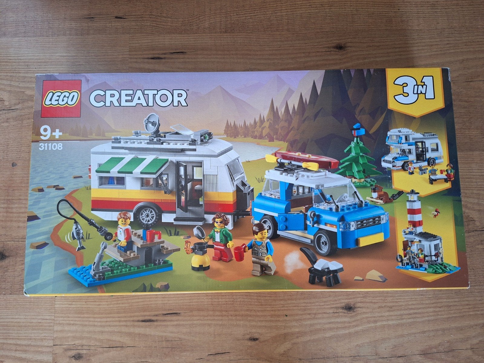 LEGO Creator 3in1 Caravan Familie Avontuur (31108), Ophalen of Verzenden