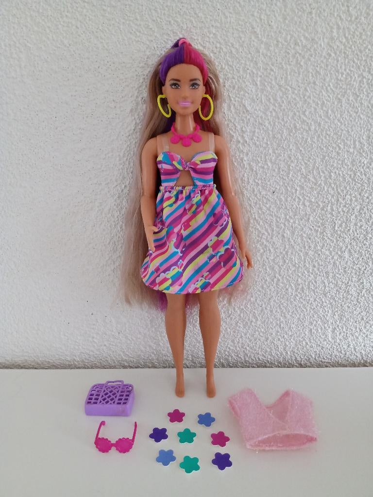 Totally Hair Barbie HCM89, Kinderen en Baby's, Ophalen of Verzenden, Zo goed als nieuw, Barbie