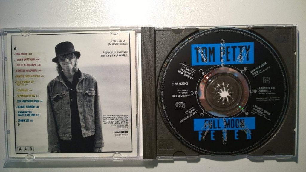 Tom Petty - Full Moon Fever, Ophalen of Verzenden, Zo goed als nieuw, Poprock