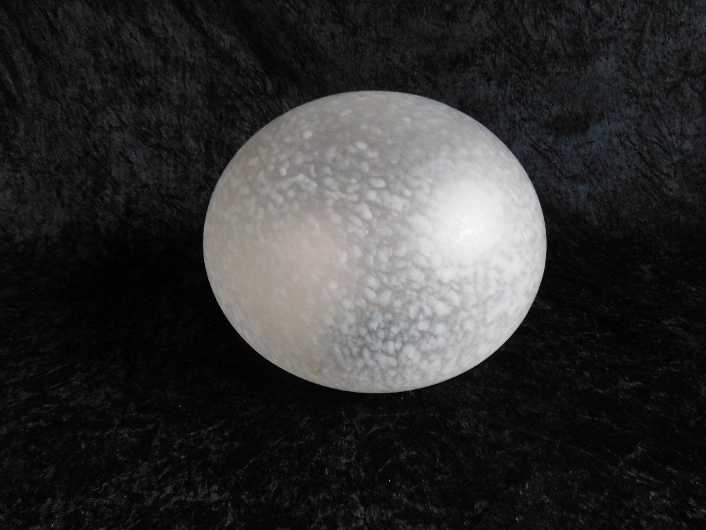 Rèlco Italy lamp van glas met wolkjes, mushroom, vloerlamp o, Ophalen of Verzenden, Gebruikt, Glas