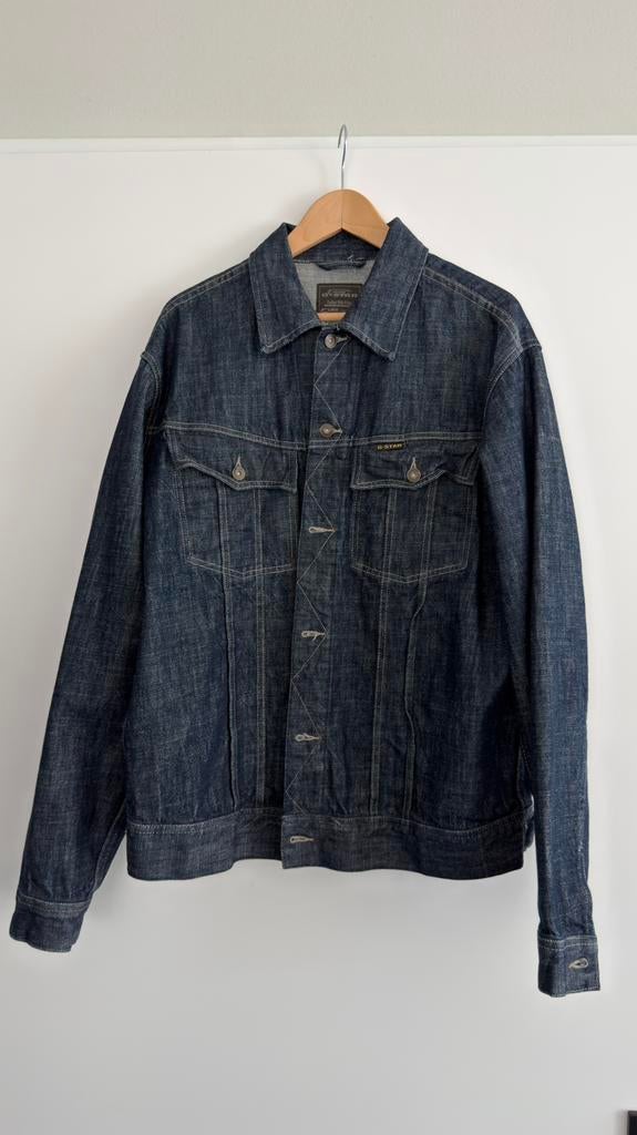 G-Star Spijkerjack voor heren. Maat 54., Ophalen of Verzenden, Zo goed als nieuw, Maat 52/54 (L), Blauw