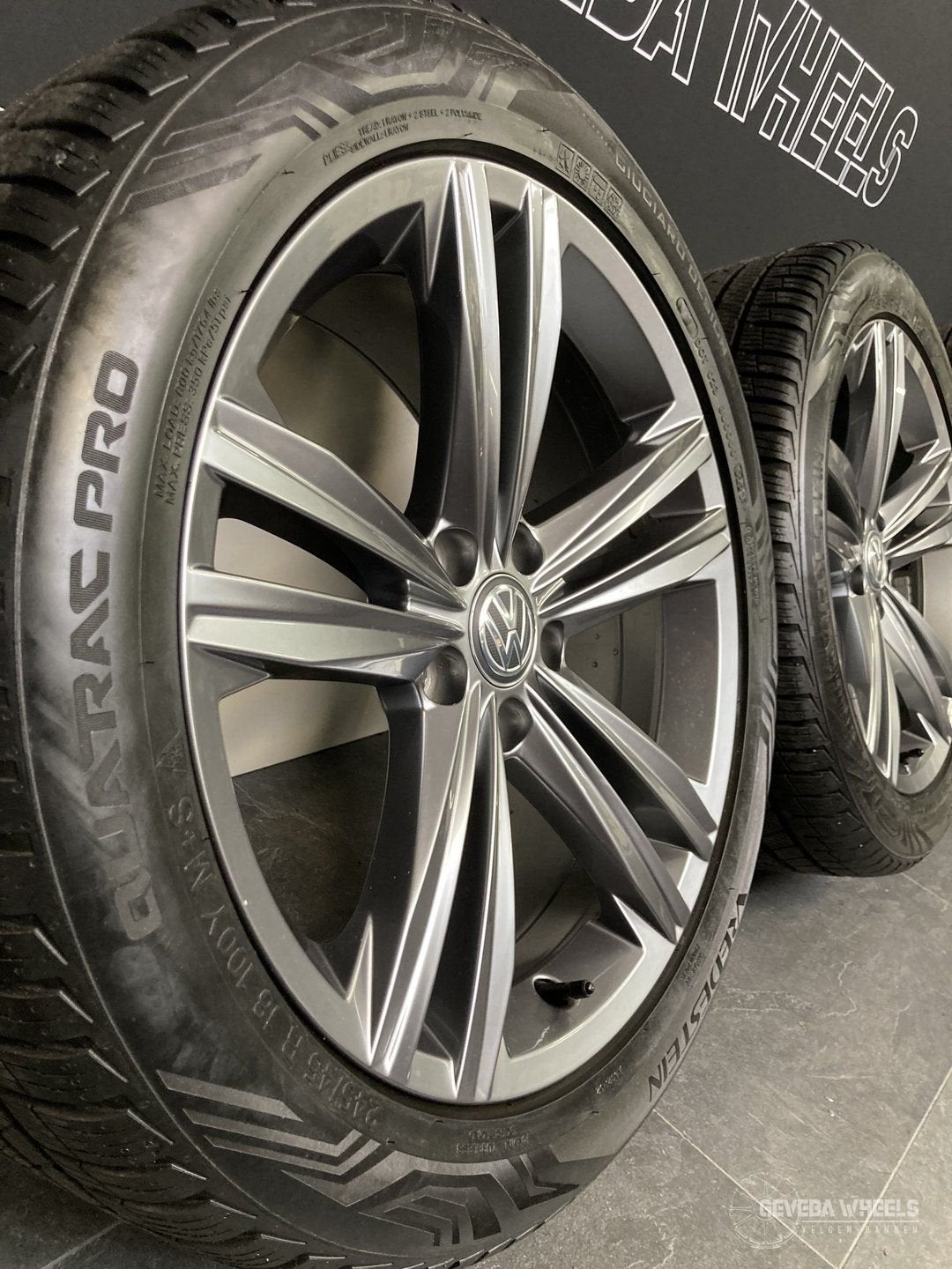 18” originele Volkswagen Arteon Passat velgen + banden 5x112, Auto-onderdelen, Banden en Velgen, 18 inch, -, -, Banden en Velgen