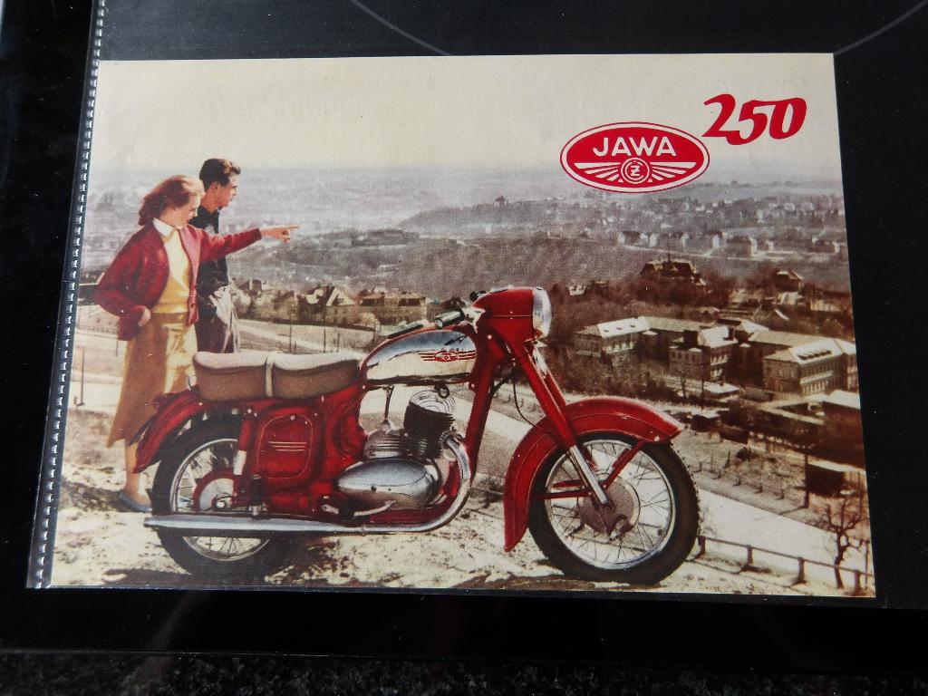 folder JAWA 250, Verzenden, Overige merken