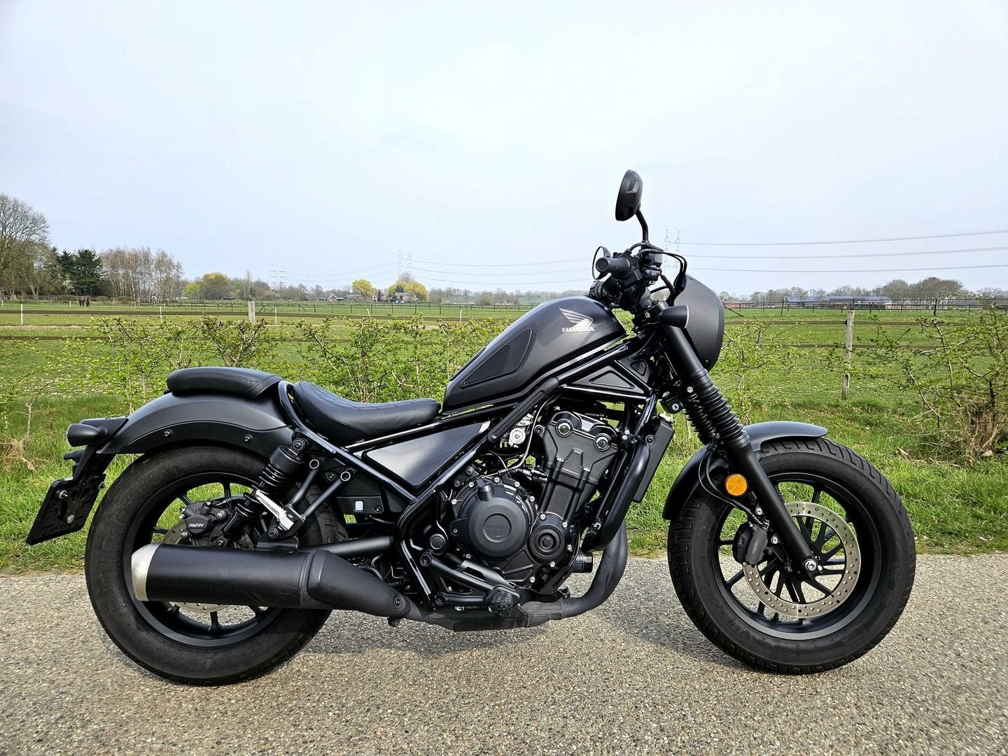 HONDA CMX 500 REBEL-S 2021 ABS 35Kw 48Pk code 80 6400 Km, Motoren, 2 cilinders, HONDA, Bedrijf, Onbekend