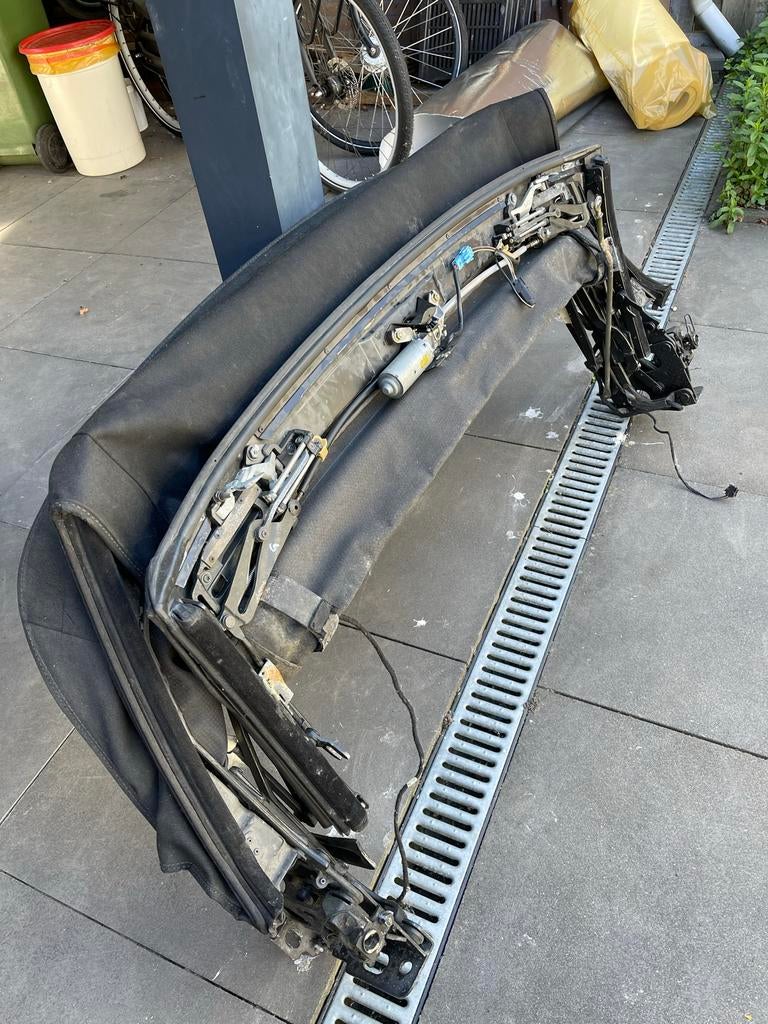 BMW E36 Cabriolet Softtop, Ophalen, Gebruikt, Achterklep, Voor