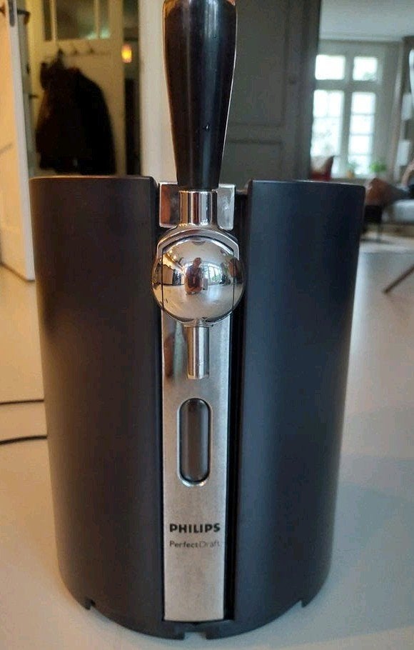 Philips Perfect Draft thuistap - Zo goed als nieuw, Ophalen of Verzenden, Gebruikt, Philips